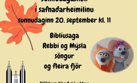 Sunnudagaskóli 20. september