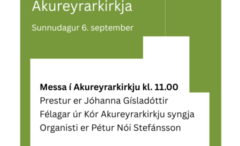 Messa í Akureyrarkirkju