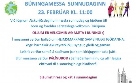 Æskulýðsdagurinn 23. febrúar 2020