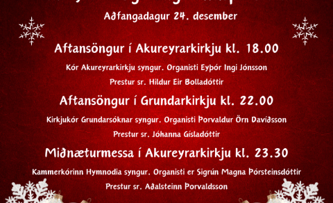Akureyrar- og Laugalandsprestakall um jól