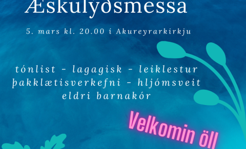Æskulýðsmessa í Akureyrarkirkju