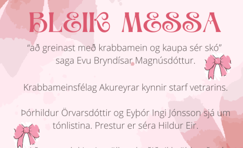 Bleik messa 22. október