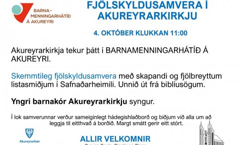 Fjölskyldusamvera 4. október