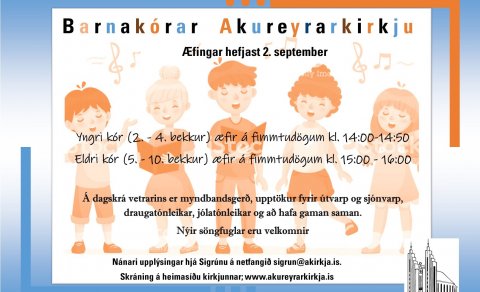 Barnakórar Akureyrarkirkju