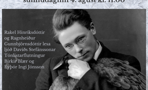 Davíðsmessa í Davíðshúsi sunnudaginn 4. ágúst kl. 11.00