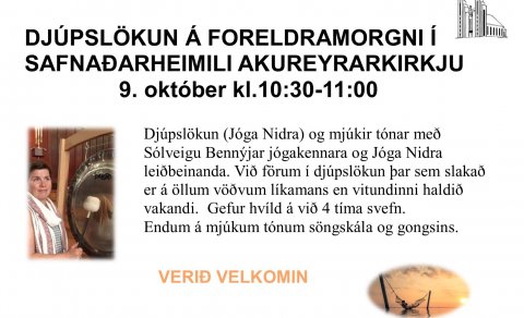 Djúpslökun á foreldramorgni 9.október