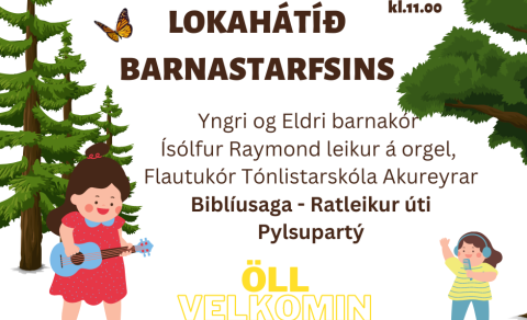 Lokahátíð barnastarfsins 30.apríl 2023