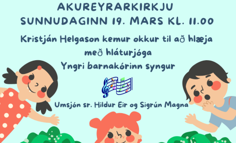 Fjölskylduguðsþjónusta í Akureyrarkirkju