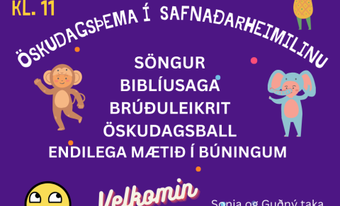 Sunnudagaskólinn í öskudagsgír!!!