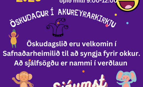 Öskudagur í Akureyrarkirkju