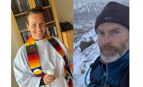 Sr. Stefanía Guðlaug Steinsdóttir og sr. Þorgrímur Daníelsson