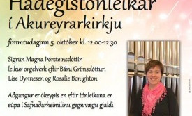 Hádegistónleikar í Akureyrarkirkju