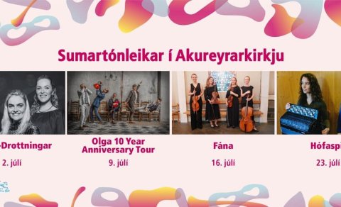 Sumartónleikar í Akureyrarkirkju