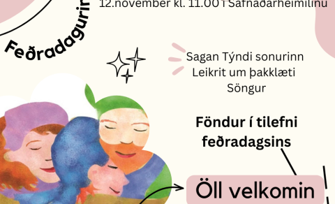Sunnudagaskóli á Feðradaginn 12.nóvember