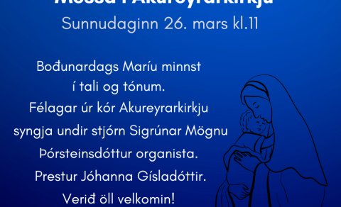 Messa í Akureyrarkirkju