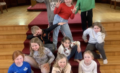 Fyrstu kóræfingar ársins hjá barnakórum Akureyrarkirkju